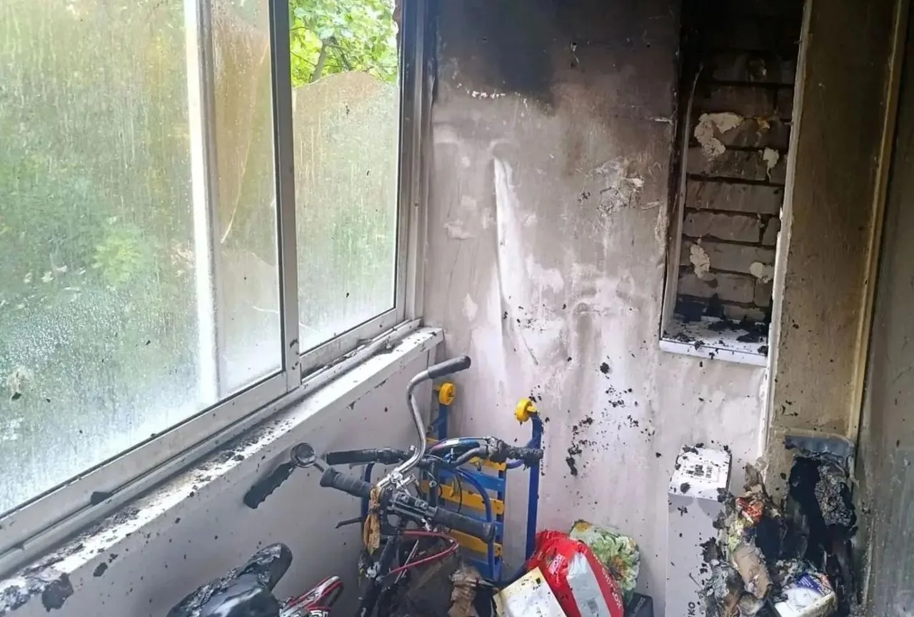 В Фурманове тушили пожар на балконе пятиэтажки