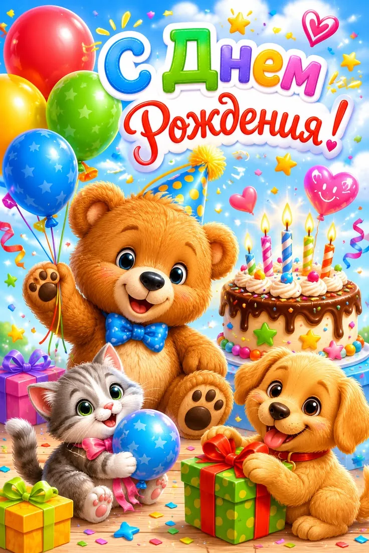 Поздравляем с Днём рождения! 🎂🎁