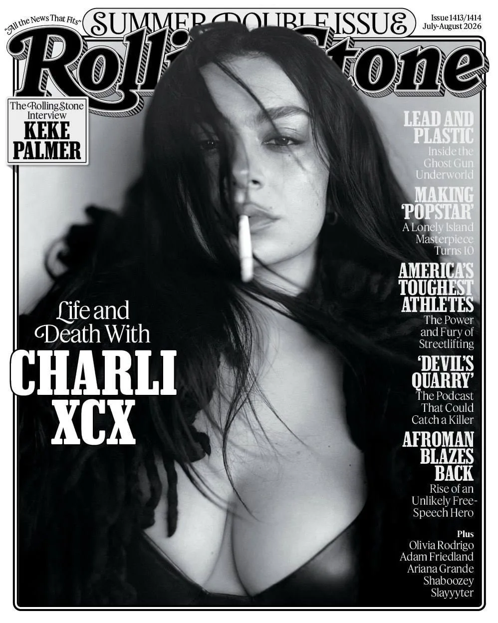 Charli XCX попала на обложу нового выпуска Rolling Stone 🔥💞