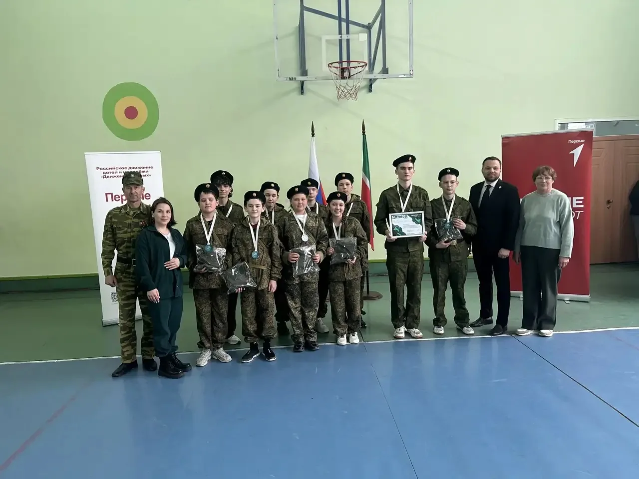 Ура! У нас отличные новости! ✨

Команда учеников Красногорской СОШ приняла участие в патриотическом 