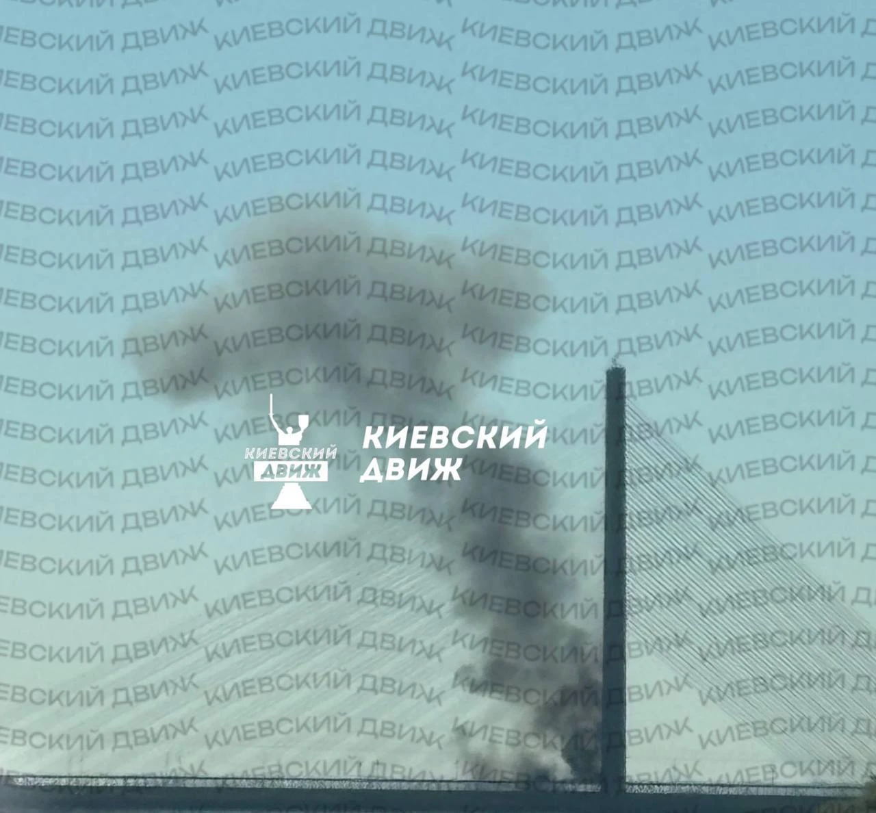 Пошла работа по первому мостику через Днепр в Киеве. Это, пока, пробы пера, команда. То...
