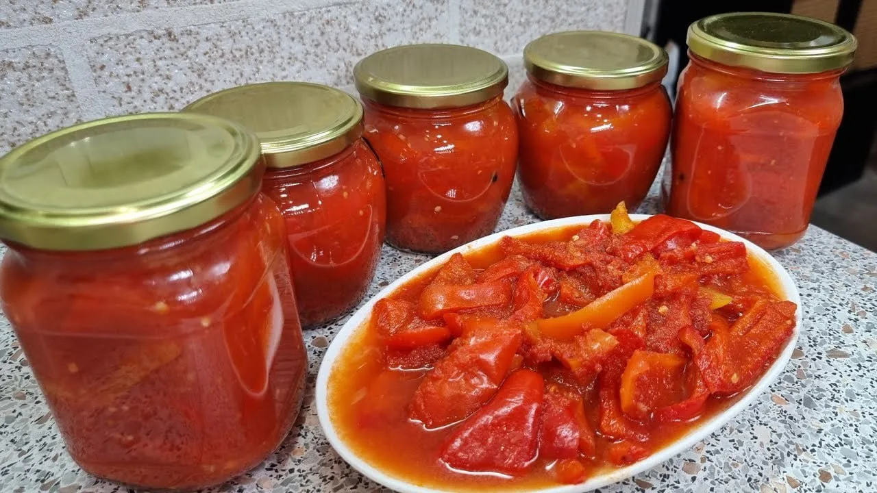 КЛАССИЧЕСКОЕ ЛЕЧО ИЗ БОЛГАРСКОГО ПЕРЦА — ТОТ САМЫЙ ГУСТОЙ И АРОМАТНЫЙ РЕЦЕПТ НА ЗИМУ!