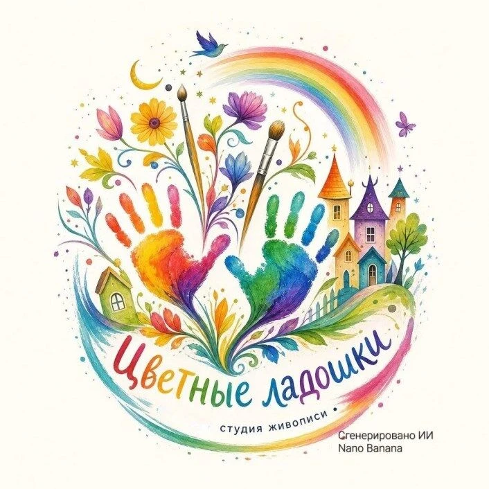 🎨 «ЦВЕТНЫЕ ЛАДОШКИ» — МЕСТО, ГДЕ РОЖДАЕТСЯ СОБСТВЕННОЕ ТВОРЧЕСТВО!