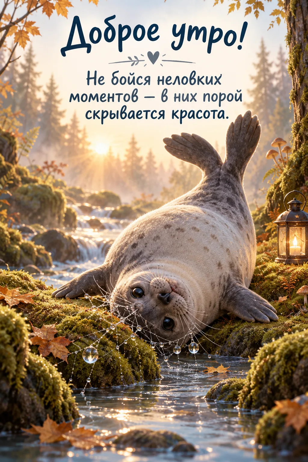 Воскресным утром я решил повторить свою любимую петлю в лесном ручье. Разогнался, оттол...