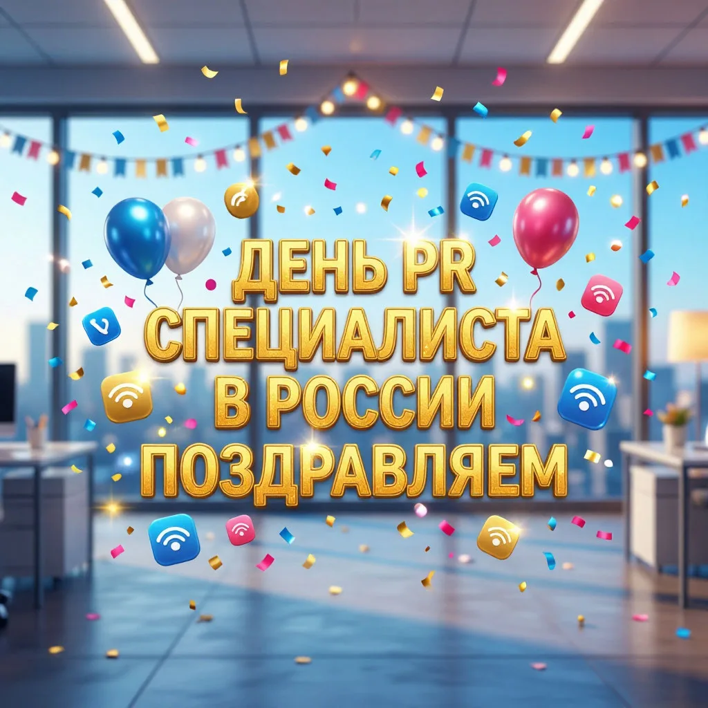 🎉 Сегодня — День PR‑специалиста - профессиональный праздник работников сферы связей с общественност