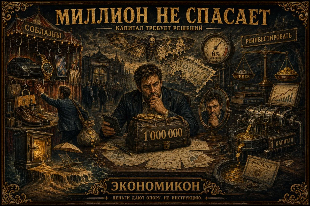 Миллион, который не сделает тебя счастливым

Постоянно натыкаюсь на материалы типа: “Накопи миллион,