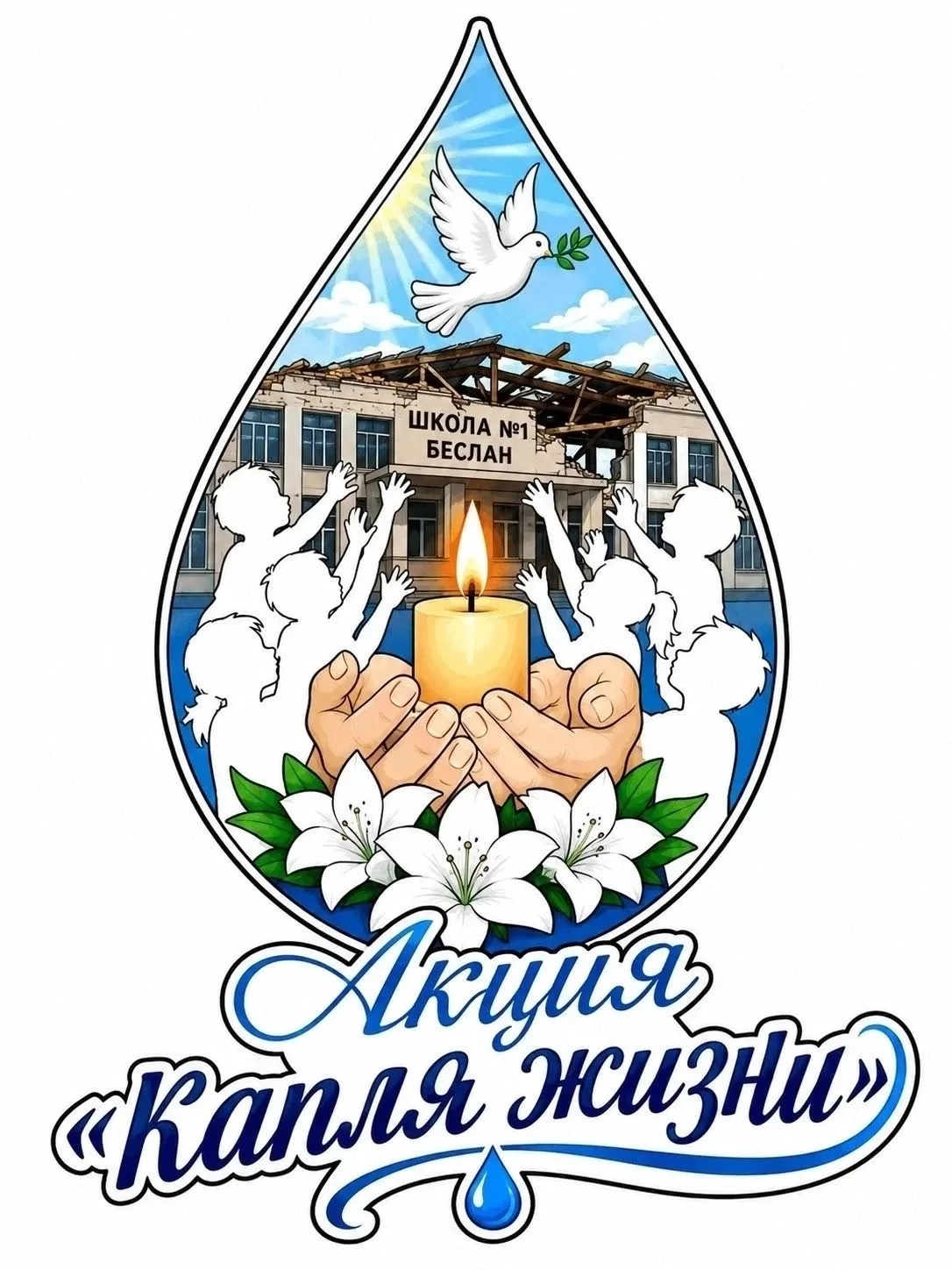 ✨️⭐️ Сегодня, 3 сентября, в память о трагических событиях в Беслане в 2004 году, учащие...