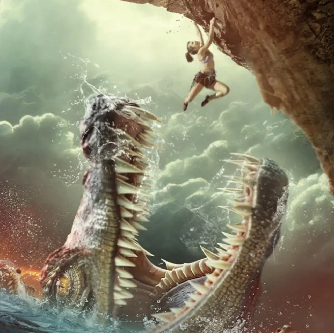 «Стая крокодилов» (Crocodile Swarm, 2023) — хоррор на 76 минут от режиссёра Тайлера-Дже...