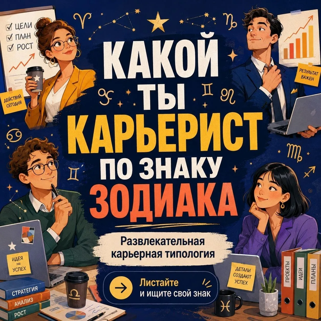 Гороскопы в карьере, конечно, штука спорная