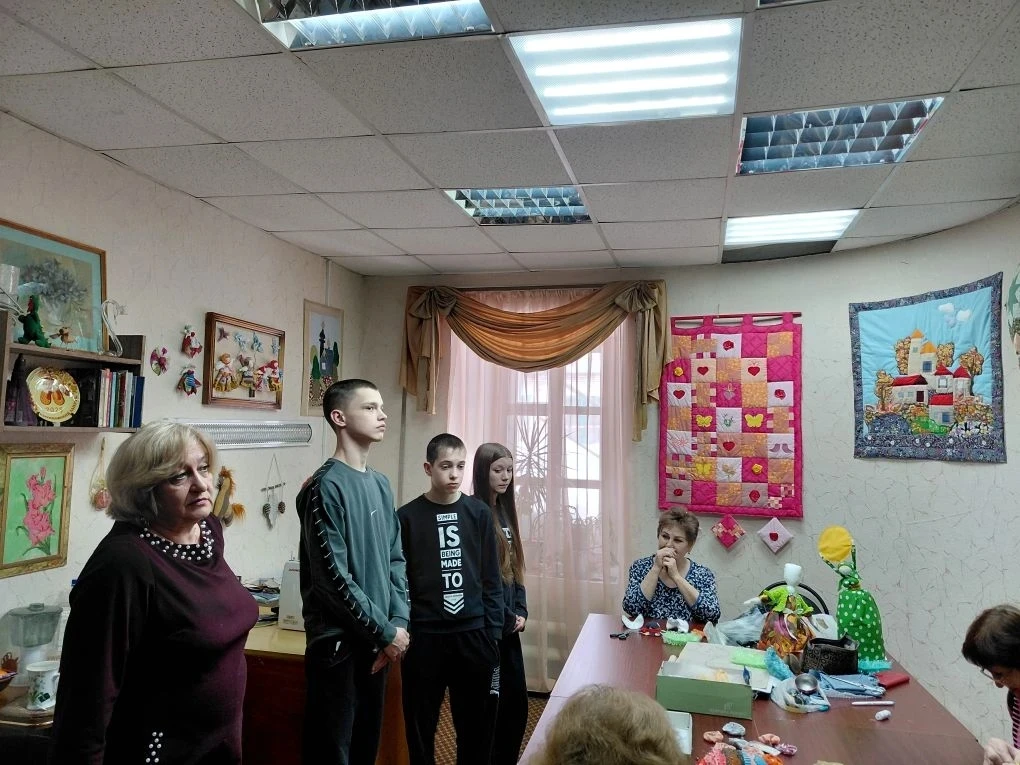 📌На днях учащиеся 7 и 8 классов побывали в Лысковском районном центре народных промысл...