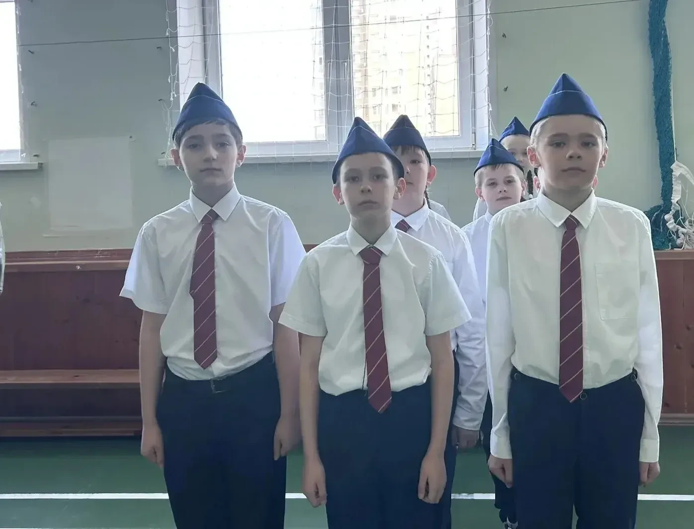 26 марта команда нашей школы под руководством преподавателя-организатора ОБЗР Сапуна Е.Д. приняла уч
