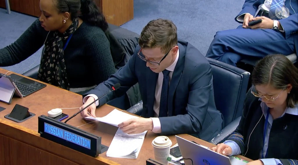 🎙 Выступление заместителя руководителя делегации Российской Федерации, заместителя дир...