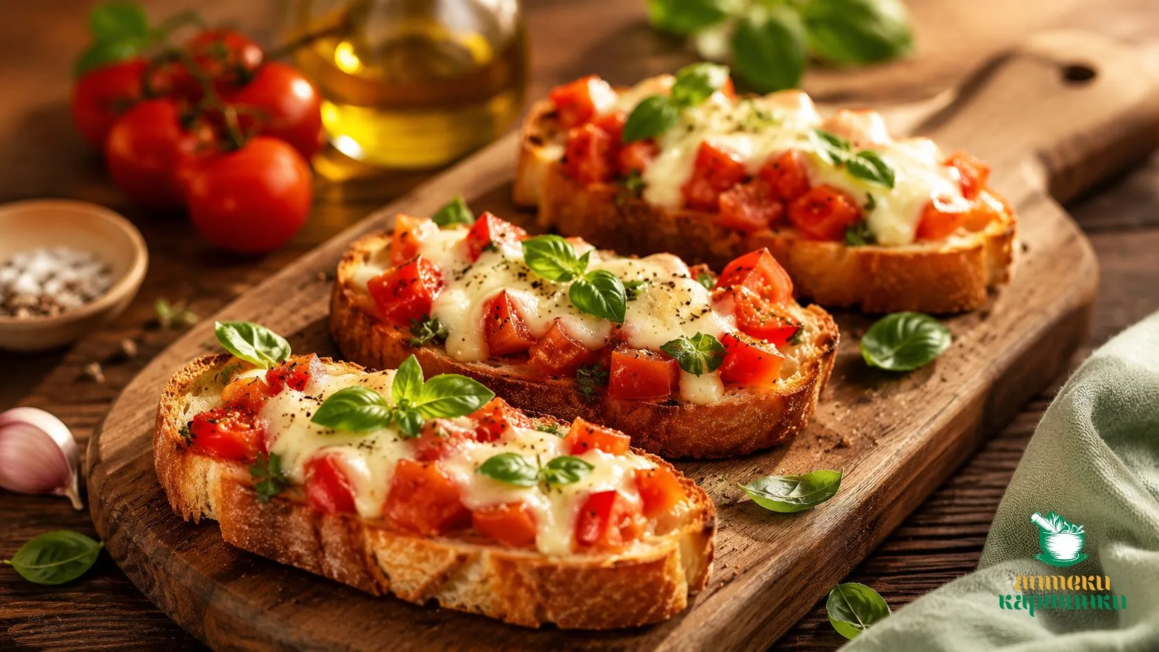 🍅 Пятничная брускетта без сложностей