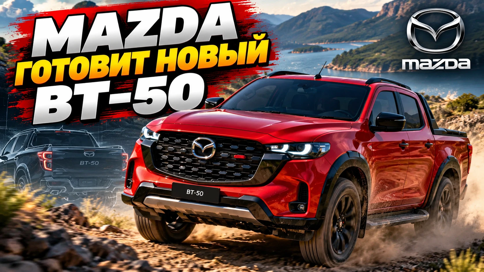 Mazda готовит новое поколение BT-50: пикап может перейти на платформу Changan