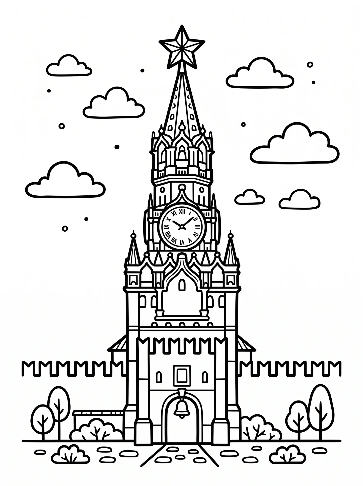🎨Раскраски ко дню России.