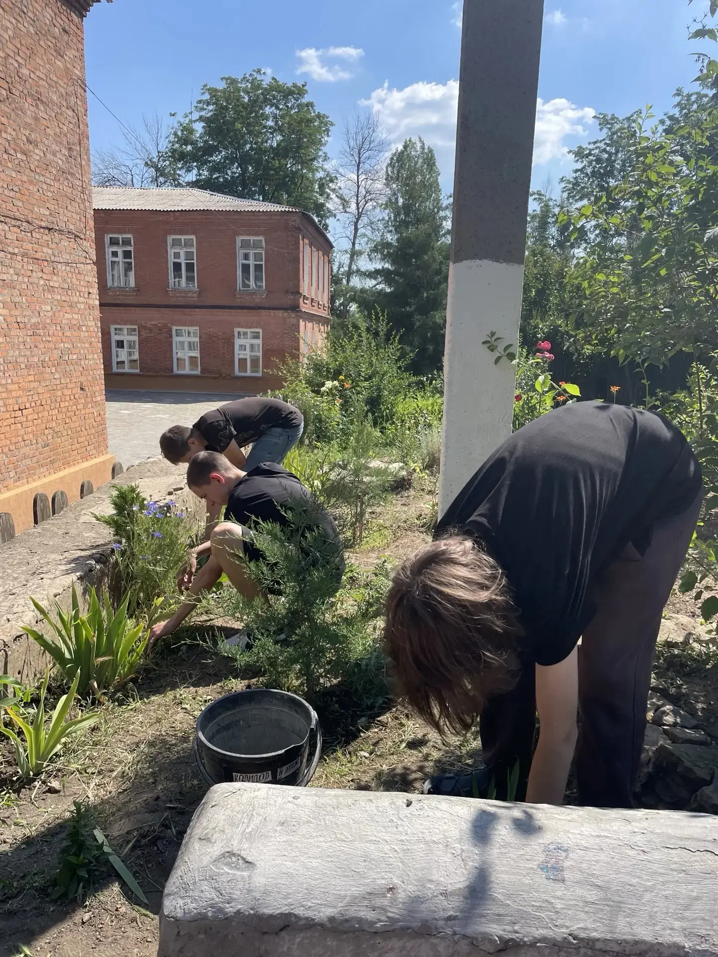 16 июля ребята, посещающие летнюю пришкольную площадку МБОУ СОШ 1 г. Донецка участвовали в экологиче