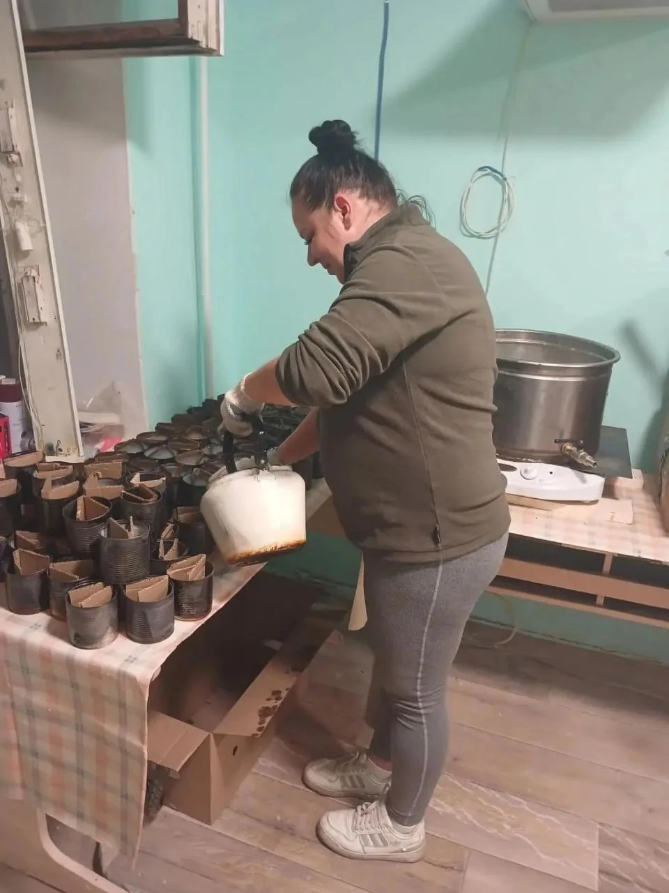 ❤️ Пока бойцы на передовой, наши волонтёры стараются сделать их быт теплее