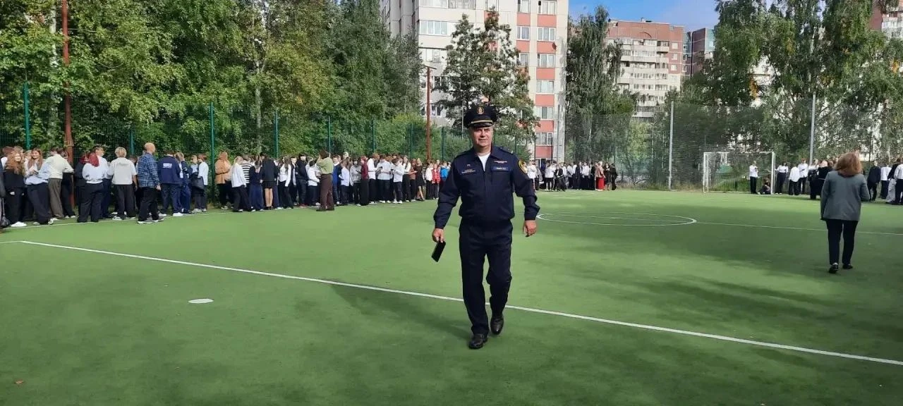 🧯3 сентября в нашей школе состоялась практическая тренировка по противопожарной защите.