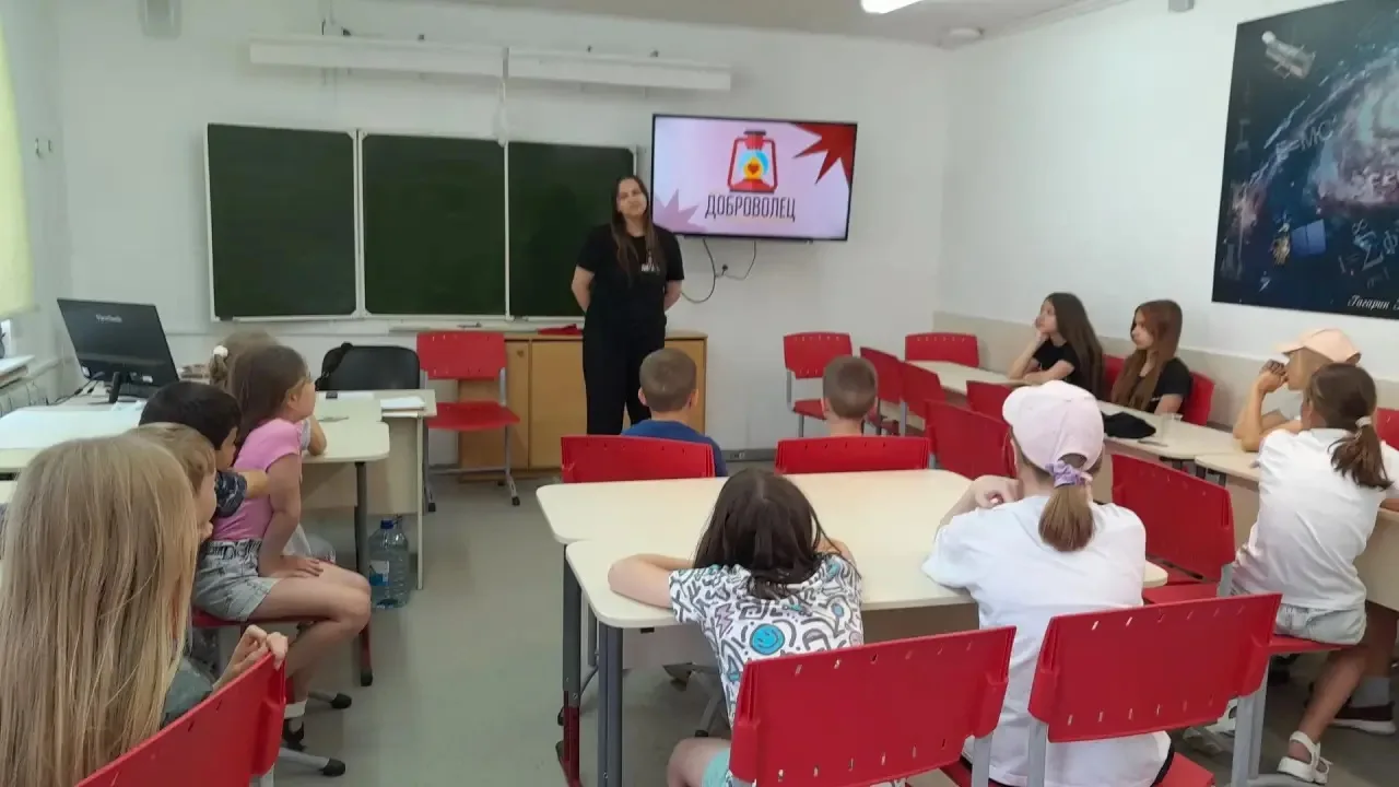 ✅Сегодня в лагере «Рекорд» по приглашению юннатов, состоялась дружеская встреча со специалистом по р