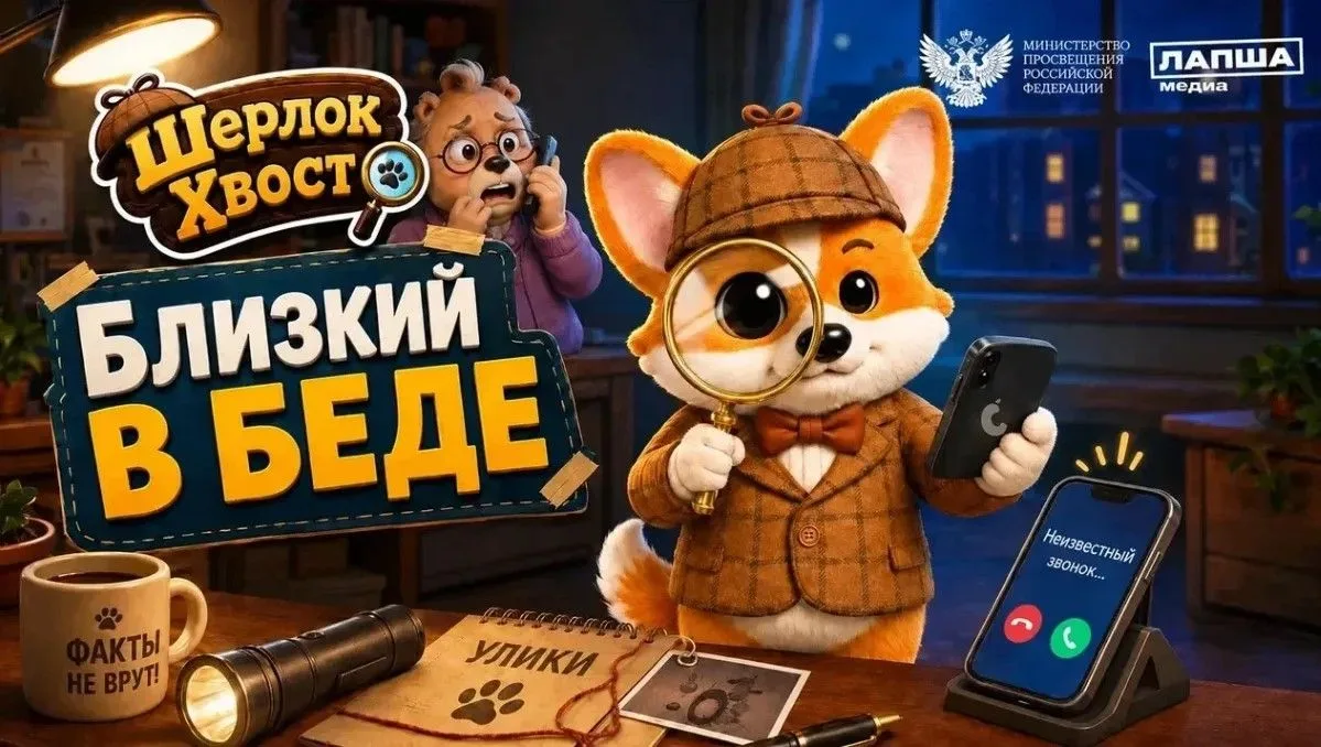 Стартует первый сезон мультсериала «Шерлок Хвост»!