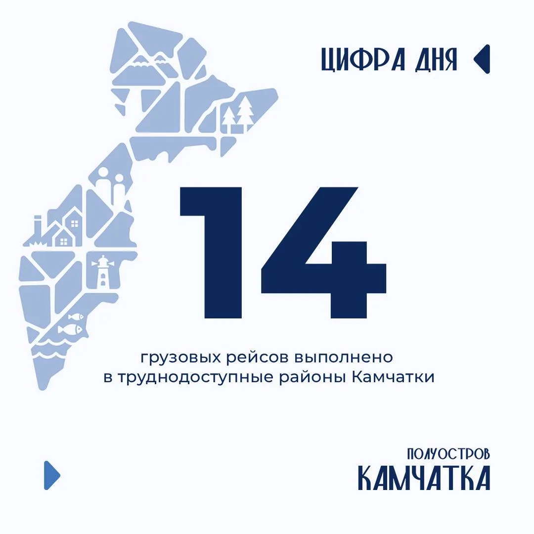 🚢 14 грузовых рейсов с важным грузом на боту выполнено в труднодоступные районы Камчатки