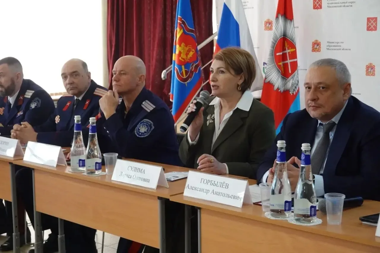 Круглый стол по казачьему образованию прошёл в Рузском кадетском корпусе  2 апреля в «Первом Рузском