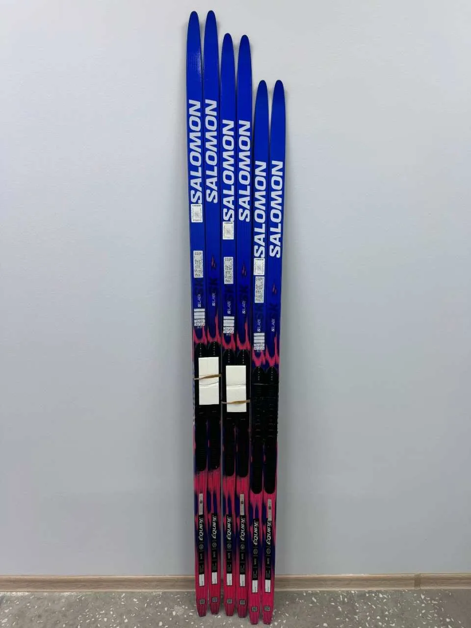 -Беговые лыжи SALOMON S/LAB EQUIPE SKATE  26/27 + крепления, Cтруктуры G1, SL22, SL21