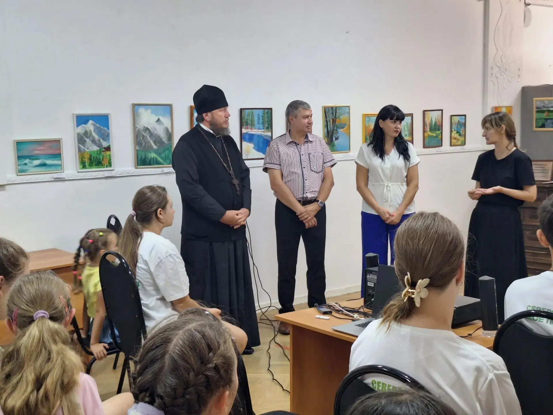 28 июля, в день памяти святого равноапостольного князя Владимира, в Северском историко-краеведческий