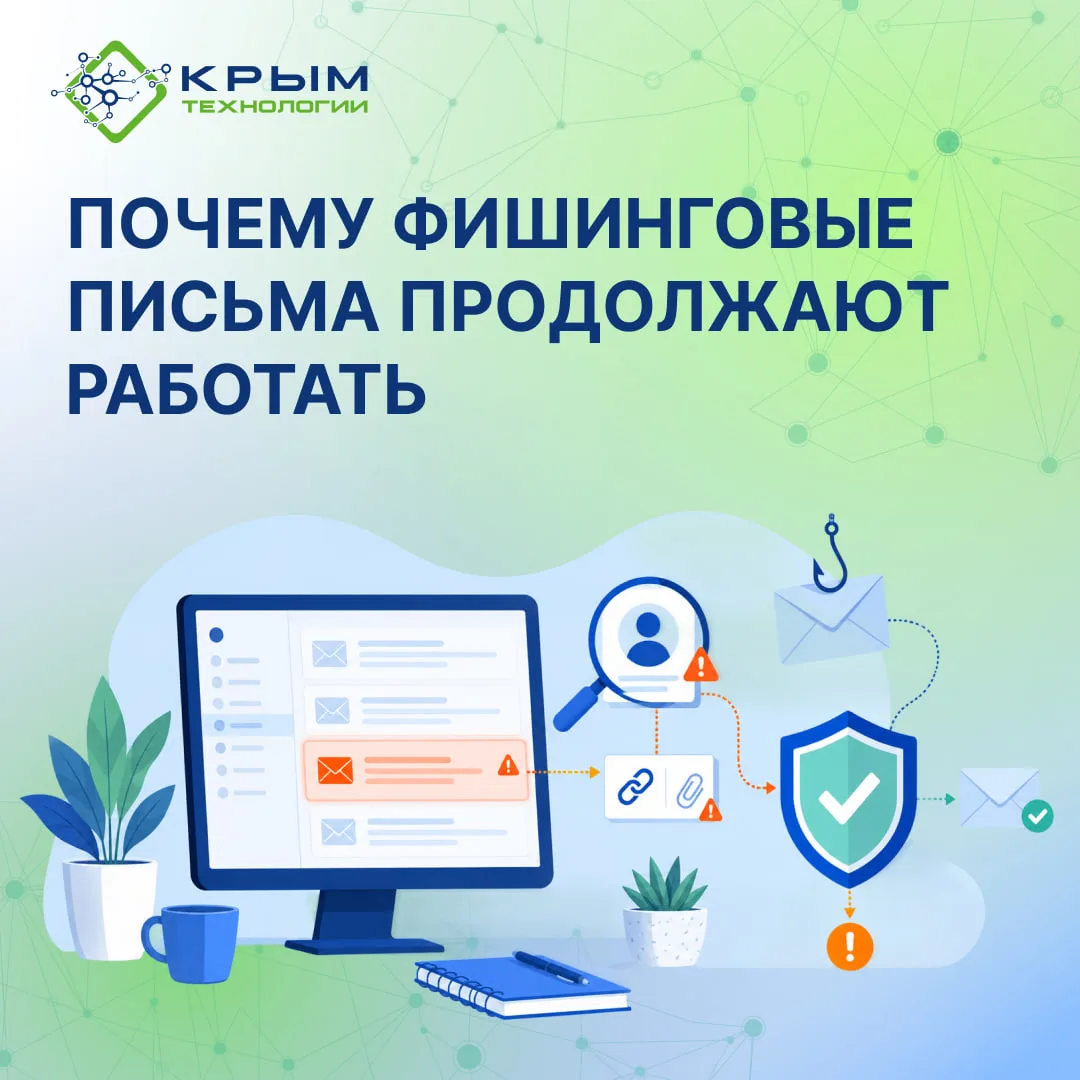 Почему фишинговые письма продолжают работать