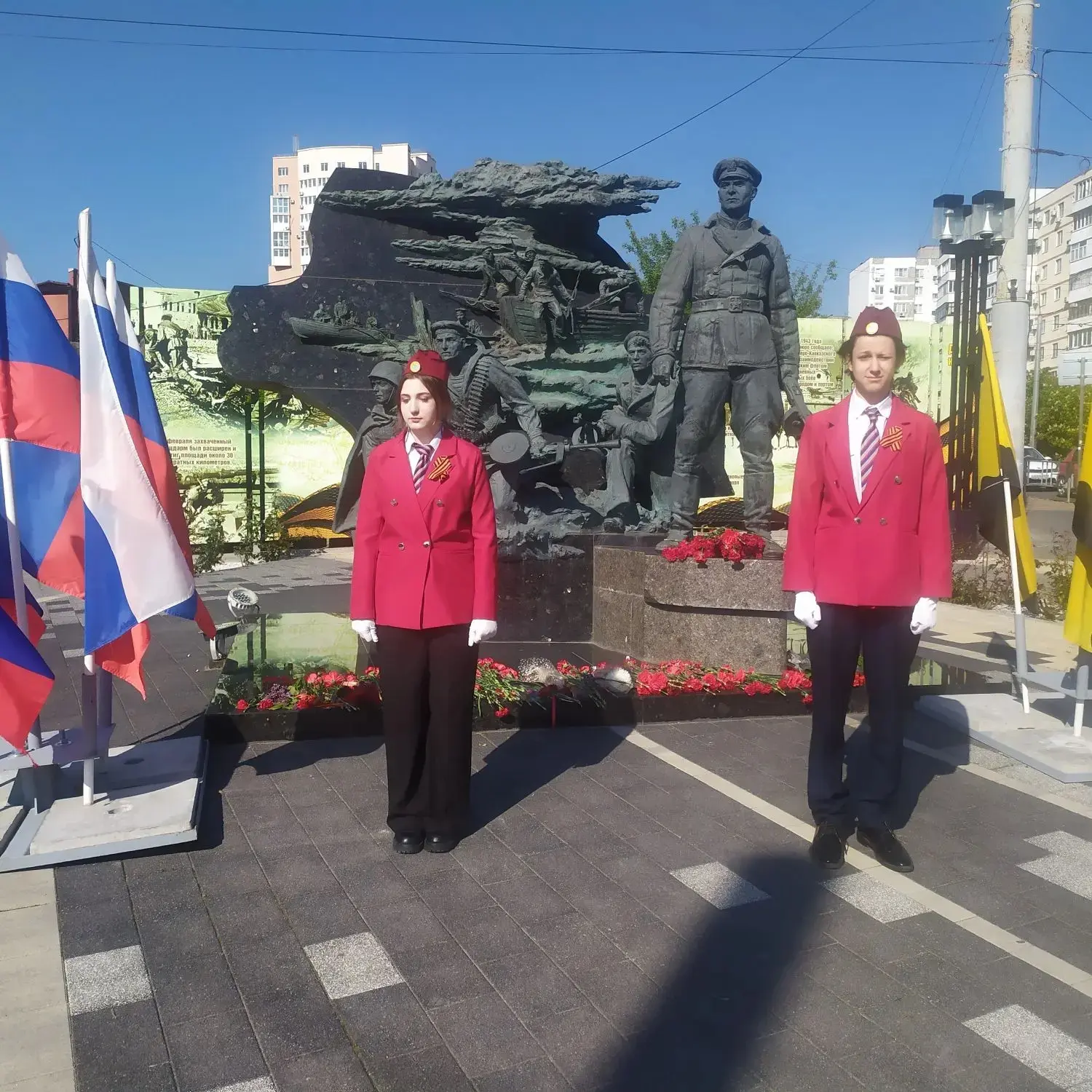 В рамках празднования Дня Победы по всей России проходят торжественные мероприятия, и почетную «Вахт