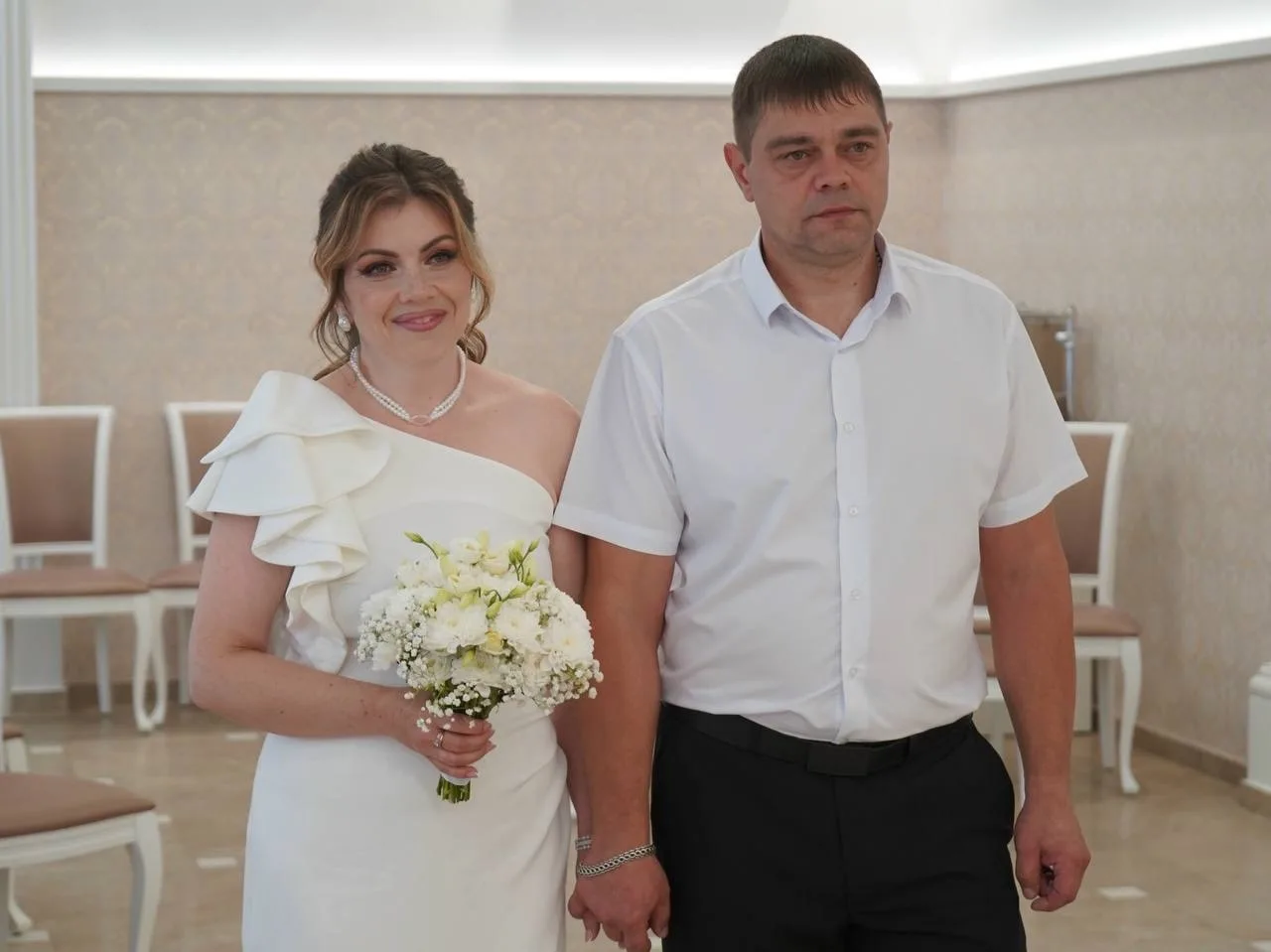 💍 В Борисоглебске чета вновь пережила торжественную церемонию бракосочетания спустя 25...