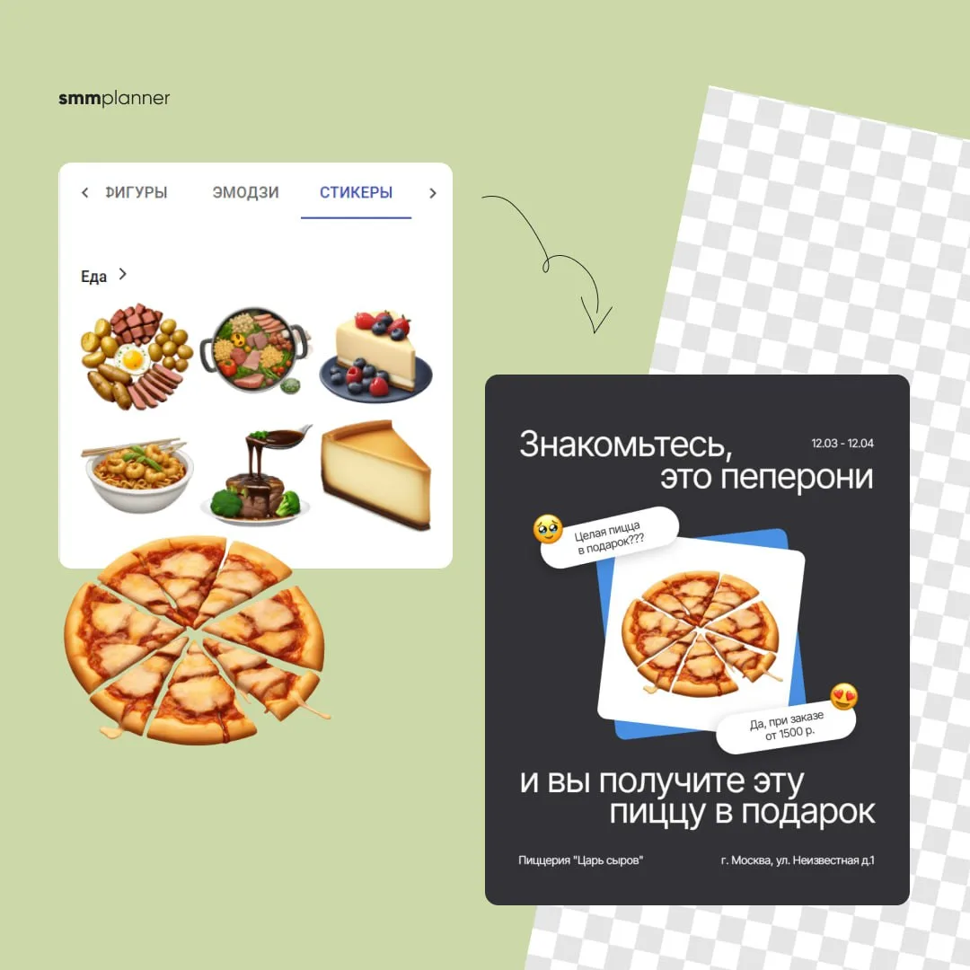 6 идей для визуала с элементами из Холста SMMplanner🪄