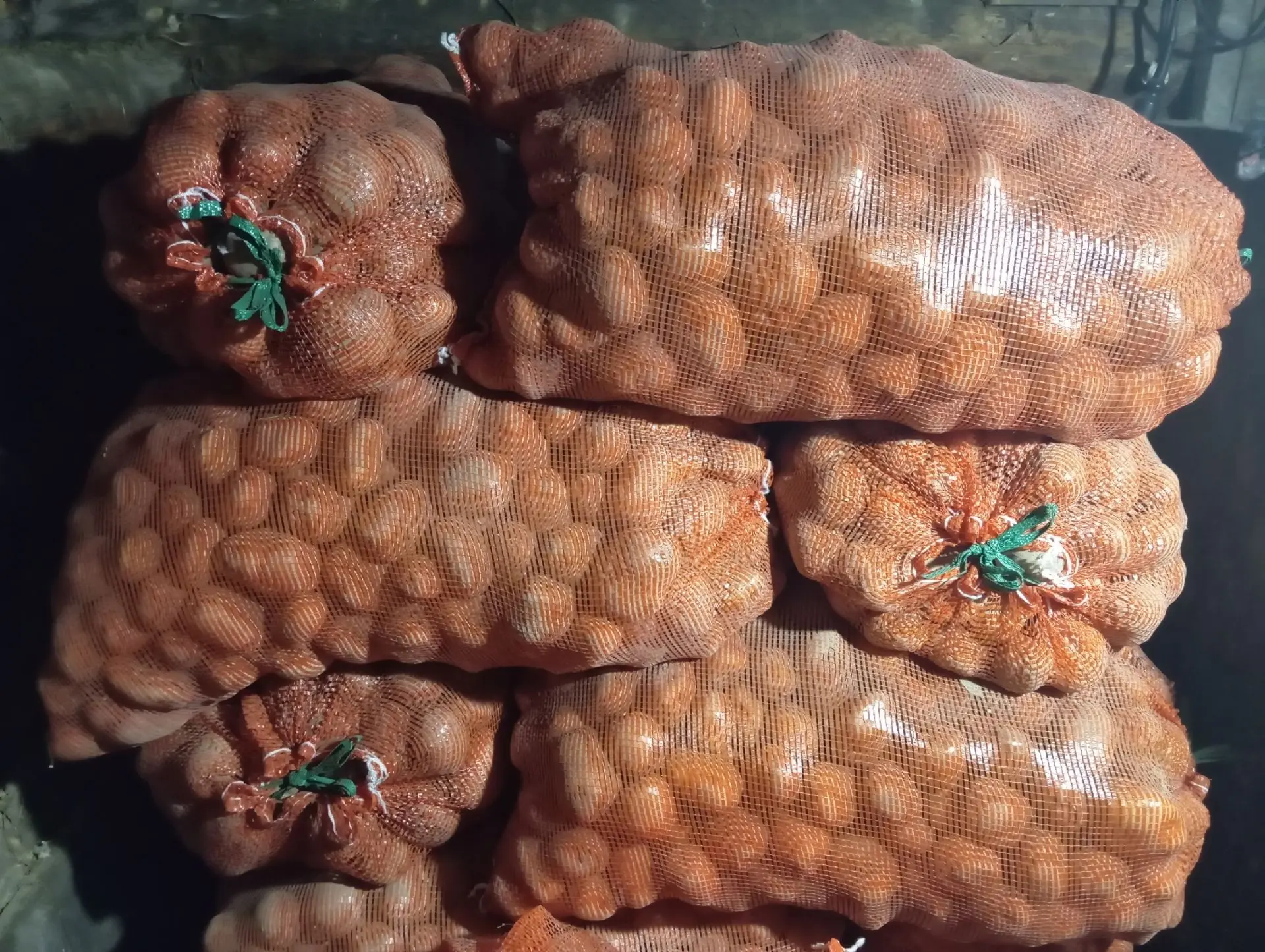 Продам крупный картофель цена 2000 мешок, 5 вëдер в мешке тел 89529902498.