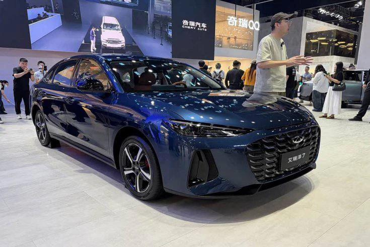 Chery официально показала на автосалоне в Чэнду седан Arrizo 7 нового поколения ⚡️