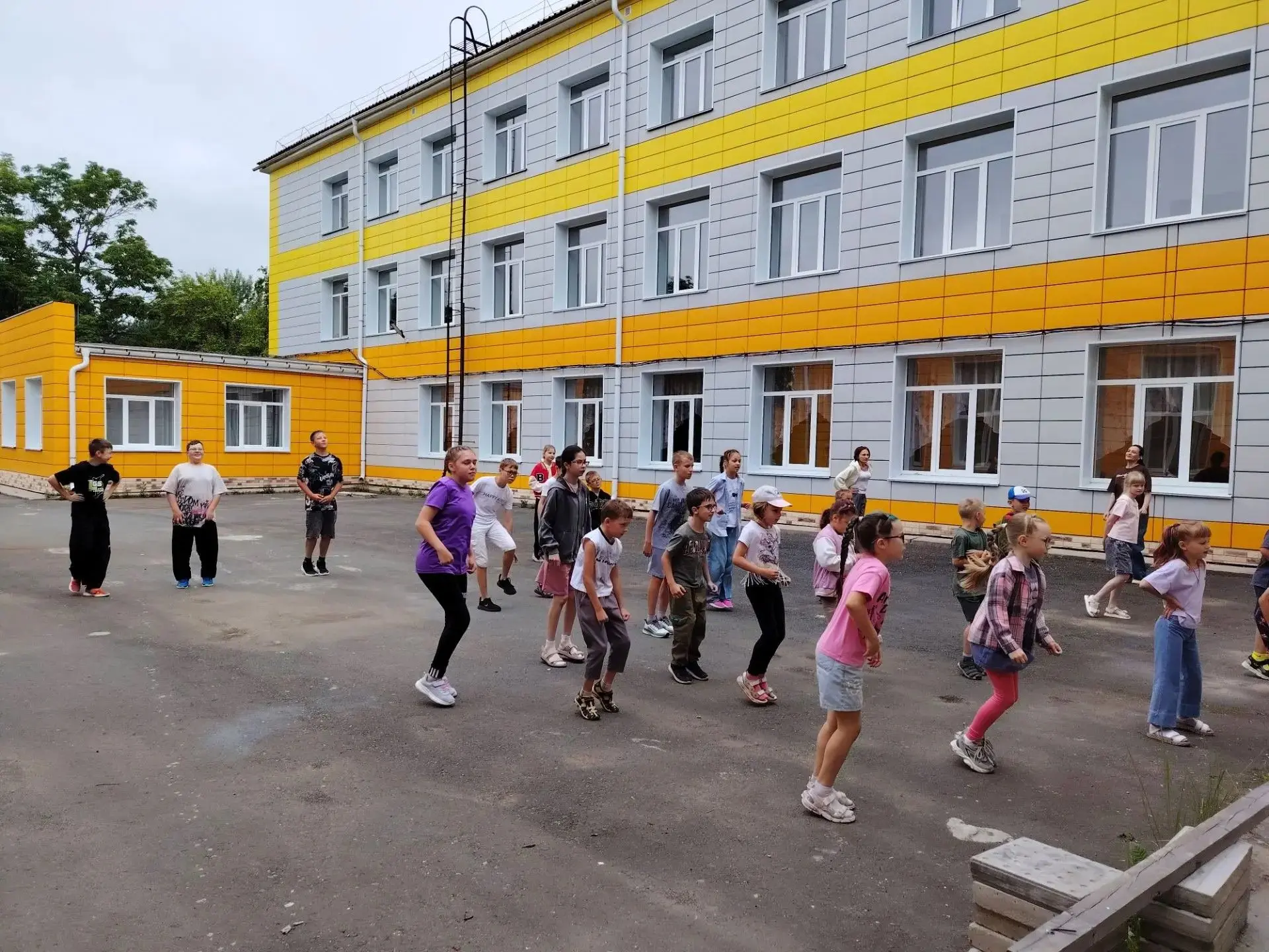 🎉"День народных игр Поволжья"
🏃Утром зарядились энергией и хорошим настроением!💪
🌏После завтрака