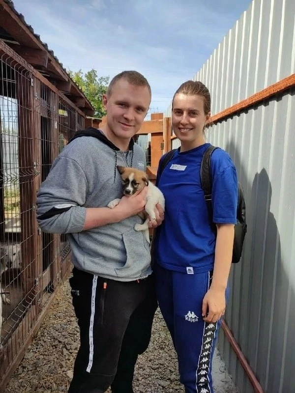 4 года вместе! 😍❤Ровно четыре года назад Владислав и его супруга забрали Луну из приют...