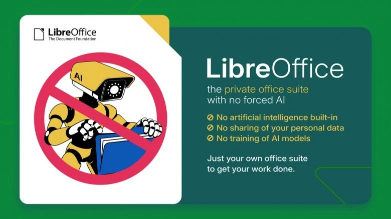 LibreOffice решил не гнаться за ИИ