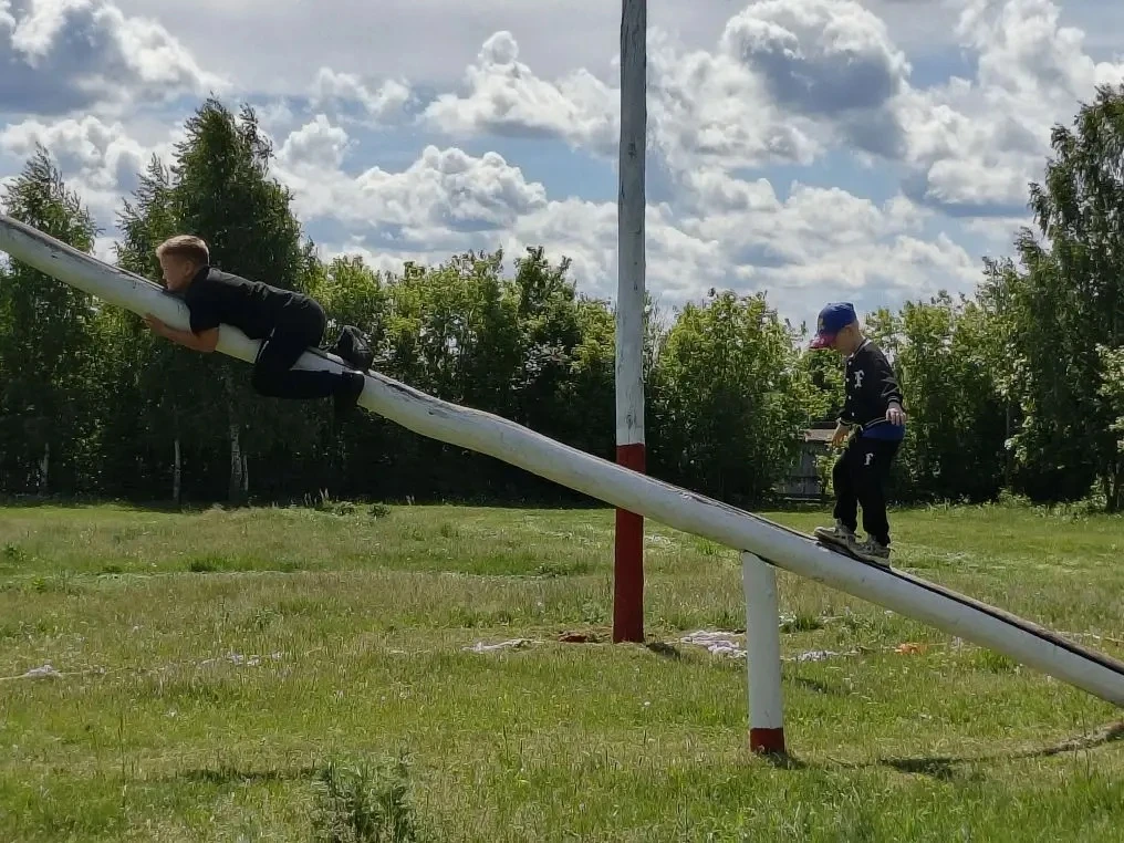 Организовали с детьми малый детский Сабантуй.