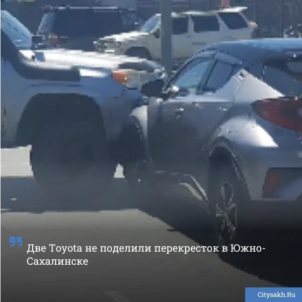 😱 На улице Ленина в районе дома № 398 в Южно-Сахалинске сегодня в обеденное время прои...