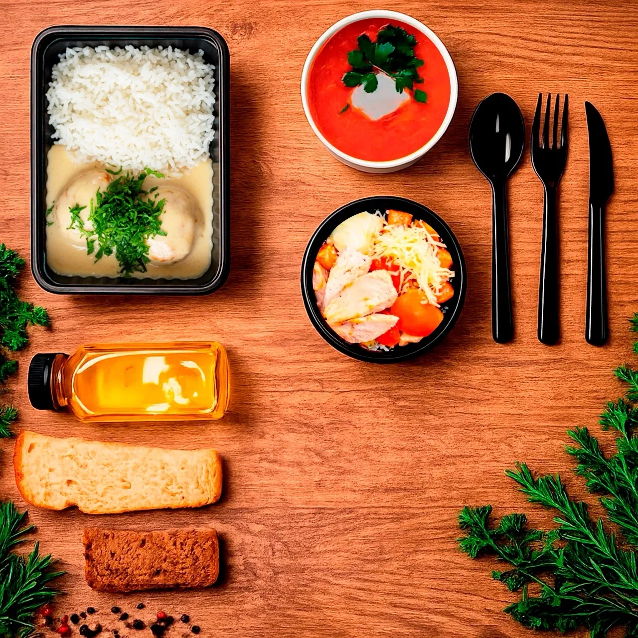 Доброе утро, желаем космического настроения 🚀

Сегодня на обед 🍽️:
🔹борщ со сметаной
🔹куриные би