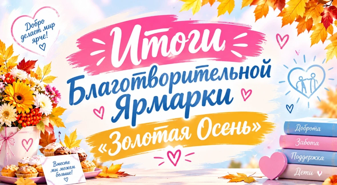 🍂Благотворительная ярмарка «Золотая осень»🍂