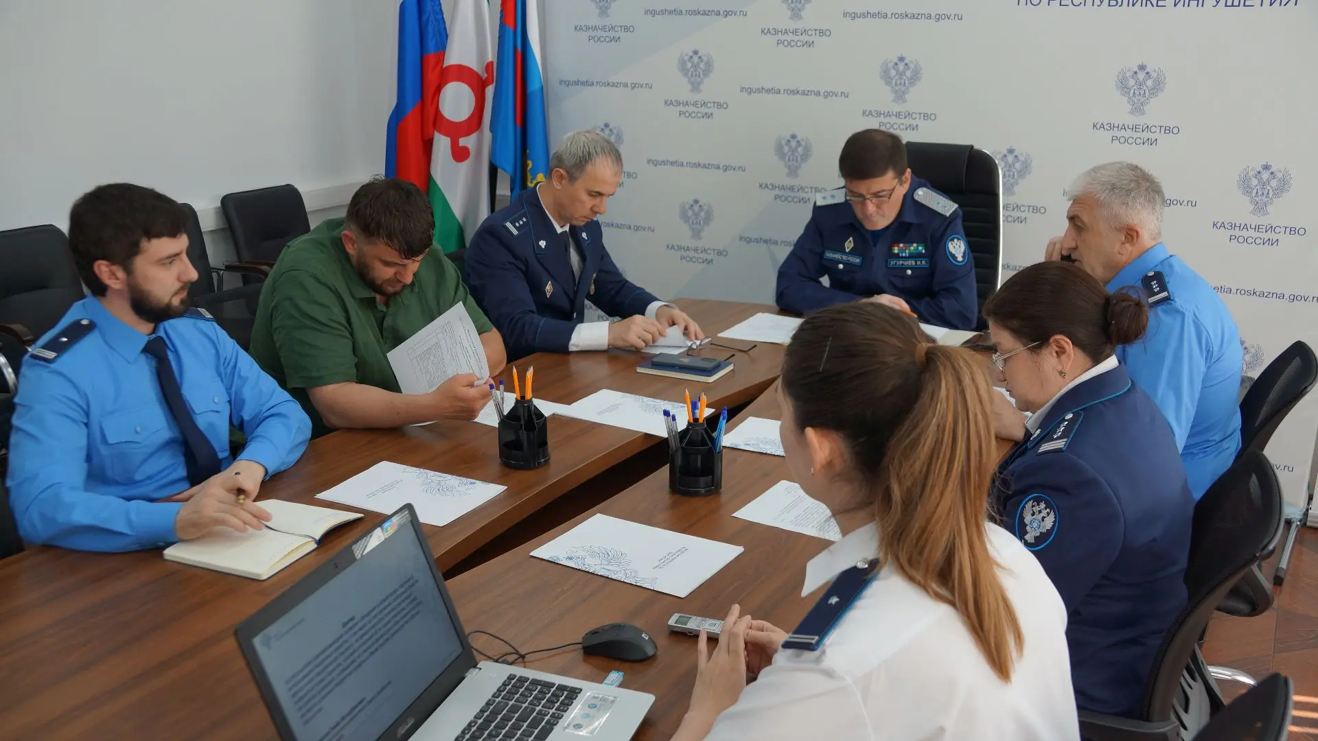 24 июня текущего года проведено заседание Контрольной комиссии  Управления Федерального казначейства