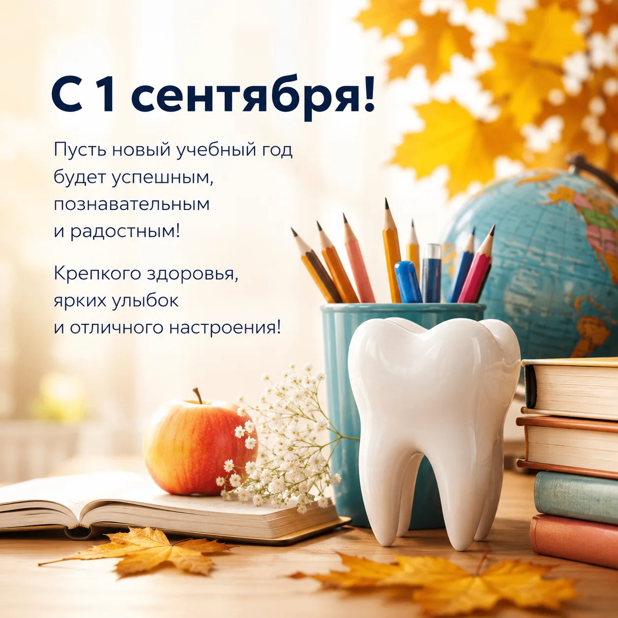 🎓 С 1 сентября — с Днём знаний!