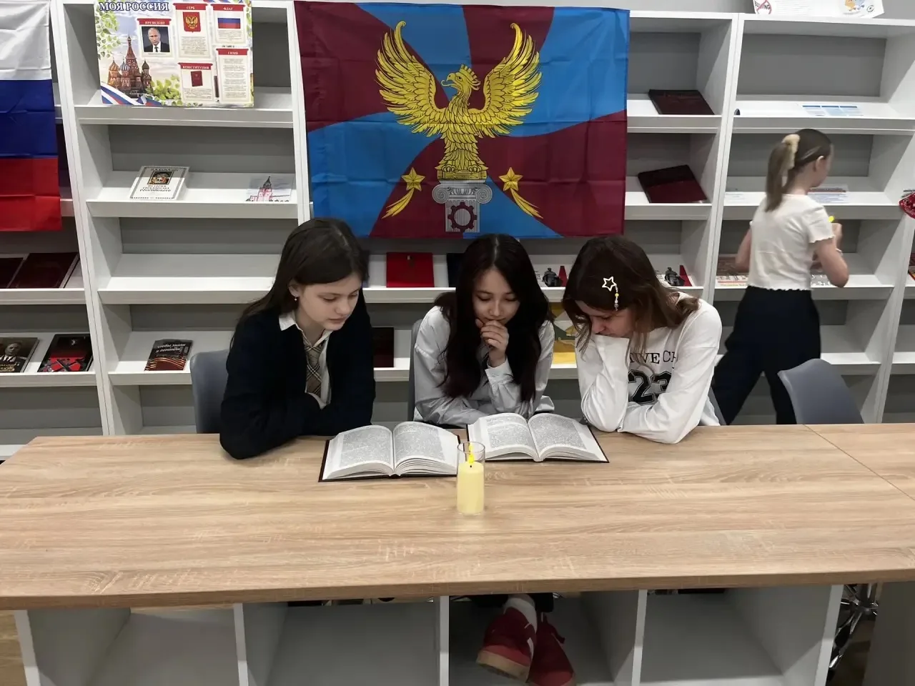 📜 «Поэзия — музыка души»: урок в школьной библиотеке 📜 В рамках празднования Всемирного дня поэзии в