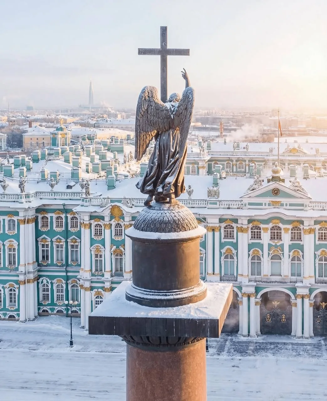 😍 Прекрасный Петербург после снегопада