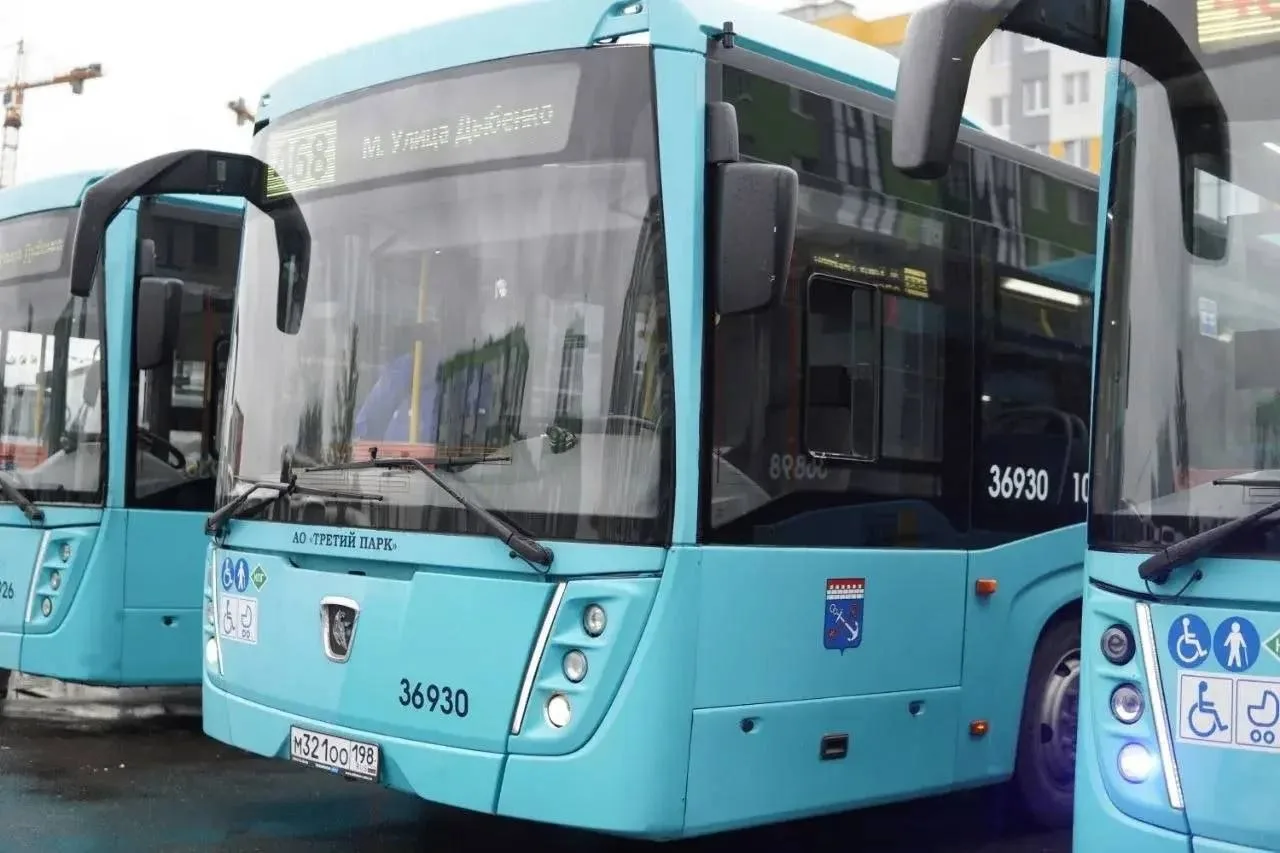 В Янино запустили большие автобусы на маршруте №468 до метро «Улица Дыбенко»