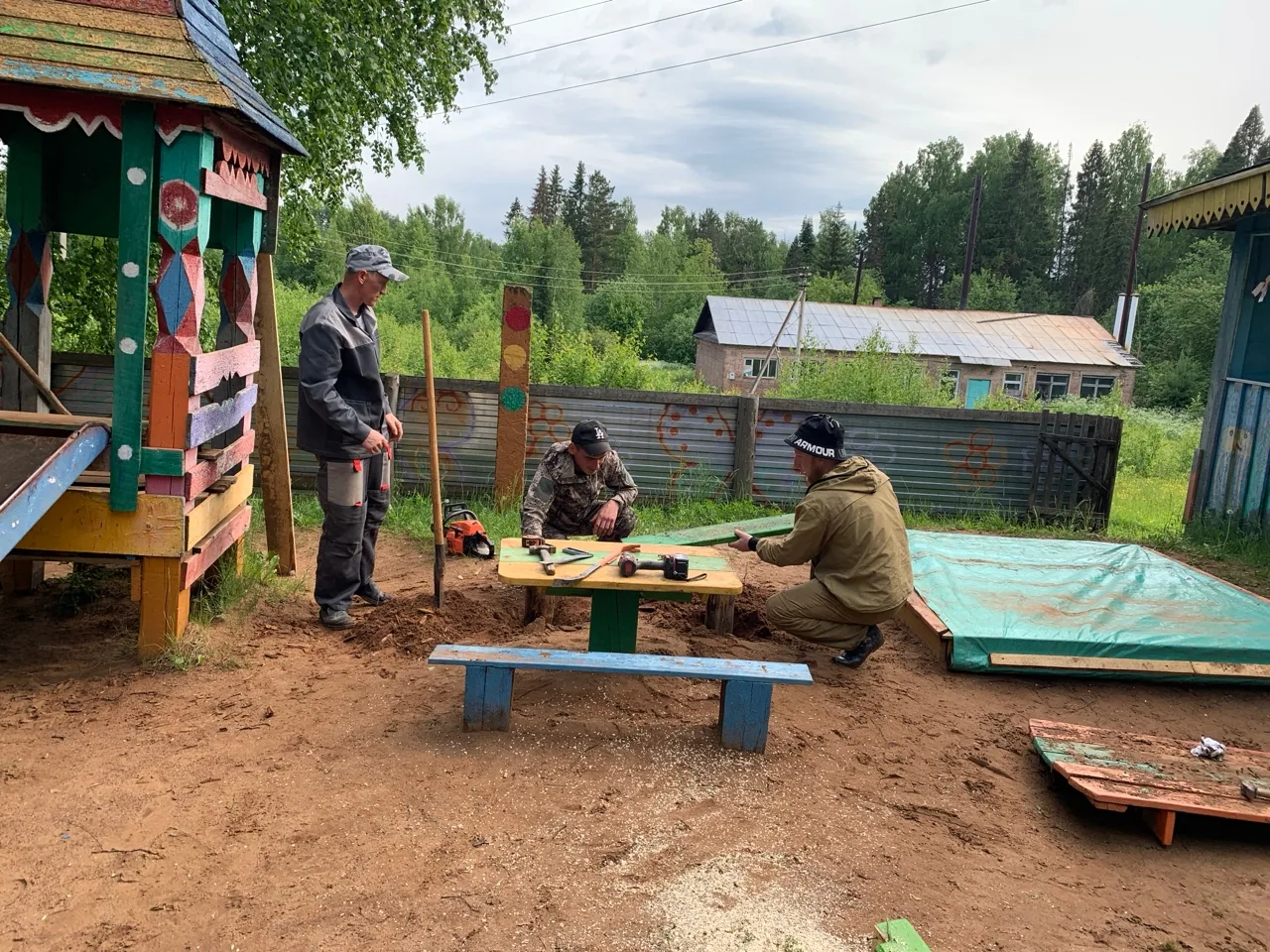 Папы в деле🔨🪚