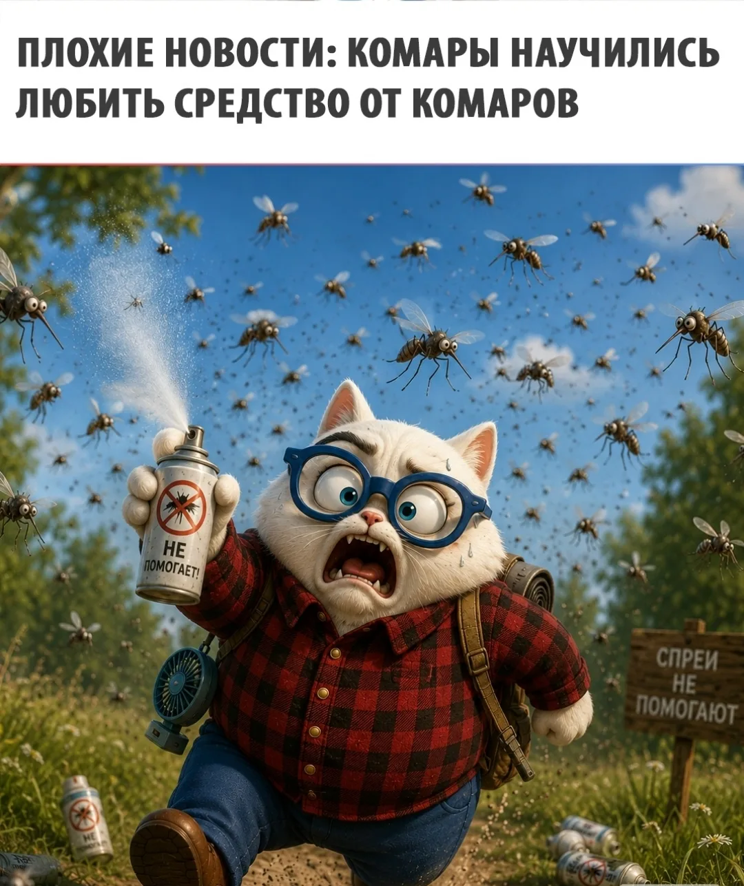 Теперь нас кусают ещё охотнее: комары адаптировались к защите

Учёные выяснили, что некоторые комары