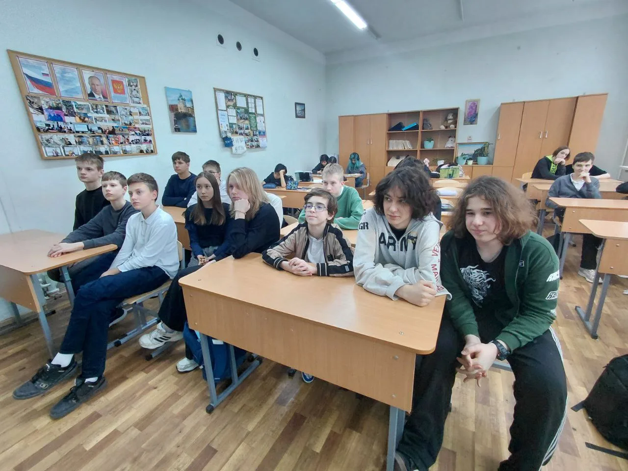 🎬 КиноТайм  📍 Ленинский проспект, 39А  🤩 Ученики 7 «Д» класса приняли участие в пятой игре проекта «