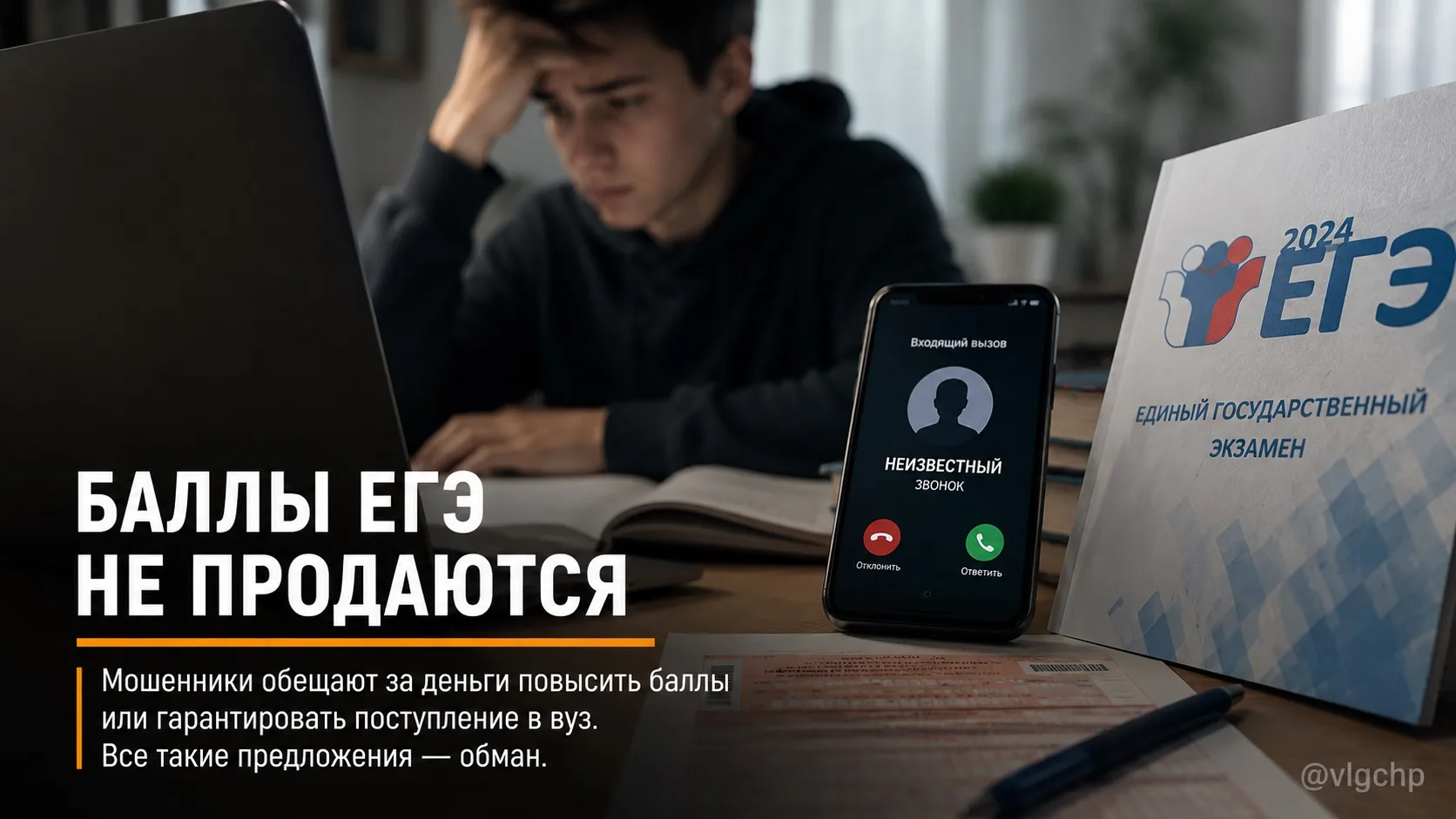 🎓В разгар приёмной кампании мошенники начали охоту на выпускников и их родителей